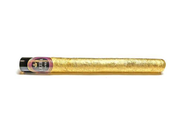 24k Gold Leaf Wrapped Cannagar