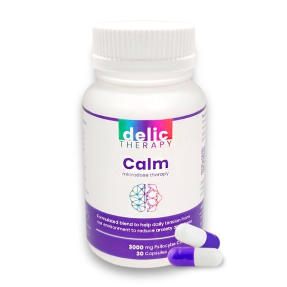 Delic Therapy Calm Shroom Capsules