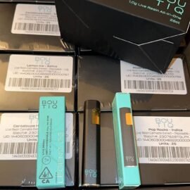 Boutiq Disposables UK | 1G Cannabis THC Vape Pens