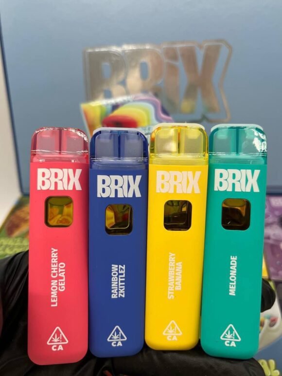 Brix Disposables UK | 2G Cannabis THC Vape Pens