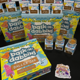 Authentic Bask n Dabbins Live resin