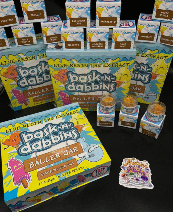 Authentic Bask n Dabbins Live resin