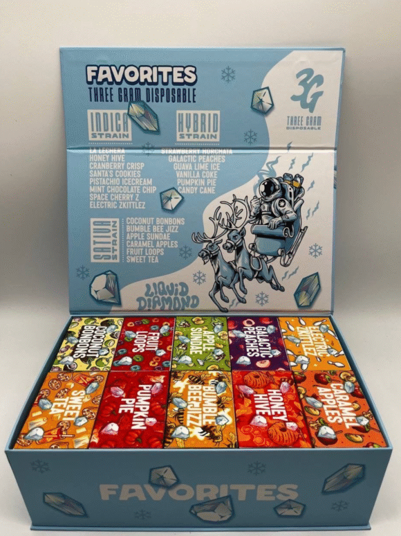 favourites 3G Disposables Flavors