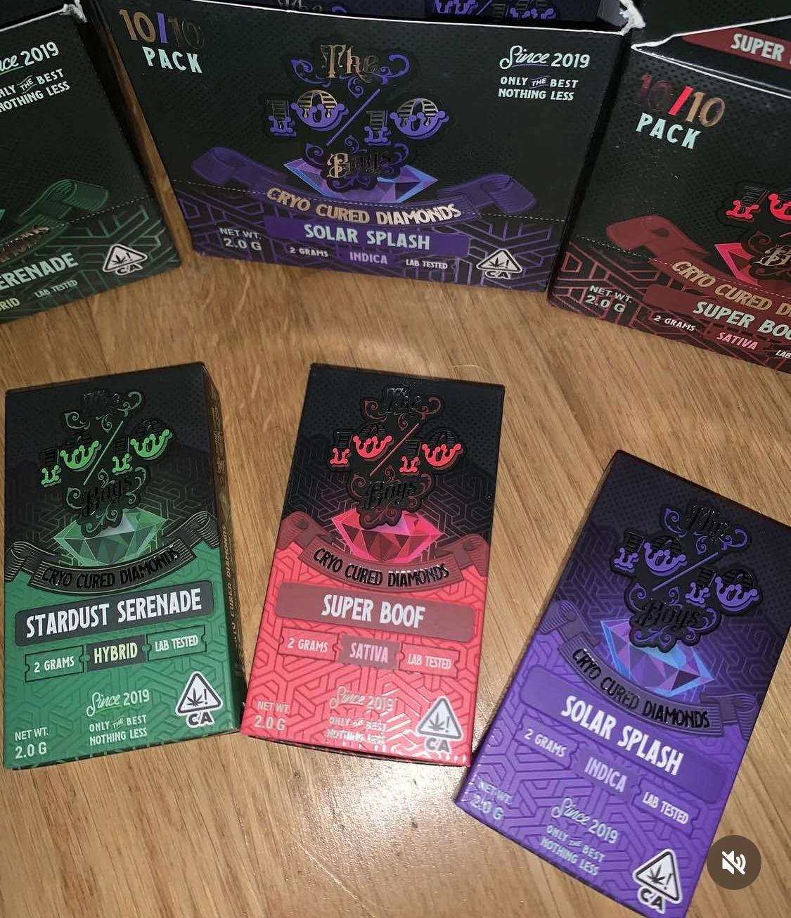 The 1010 Boys Disposable | Cryo Cured Diamonds available in UK